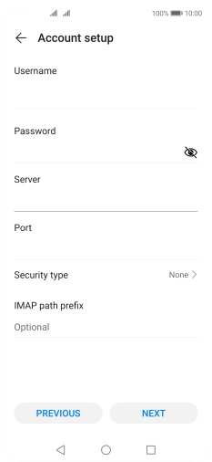 Press the field below 