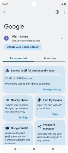 Press Find My Device.