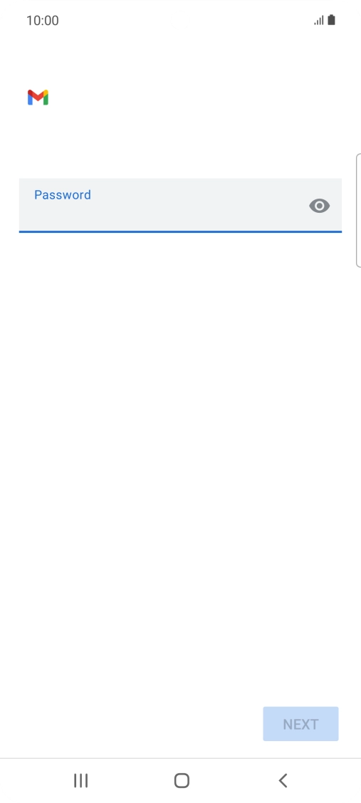 Press the field below 