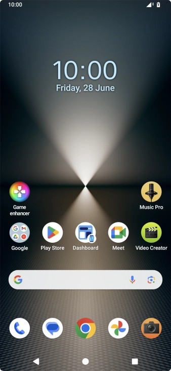 When the battery charging icon is displayed, charging is in progress.
