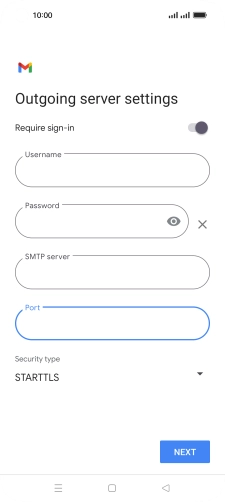Press the drop down list below 