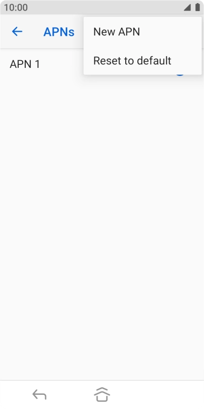 Press New APN.