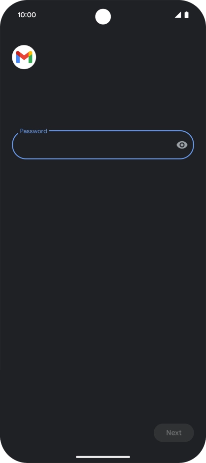 Press the field below 