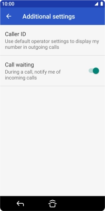 Press Caller ID.