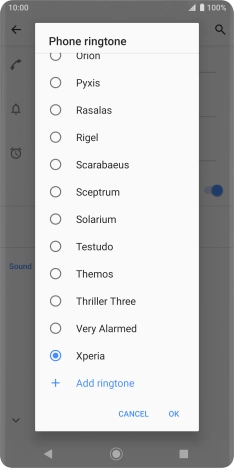 Press Add ringtone.
