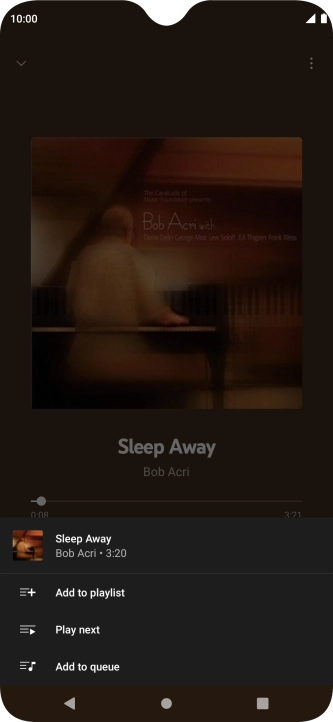 Press Add to playlist.