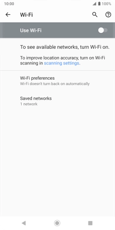 Press Wi-Fi preferences.