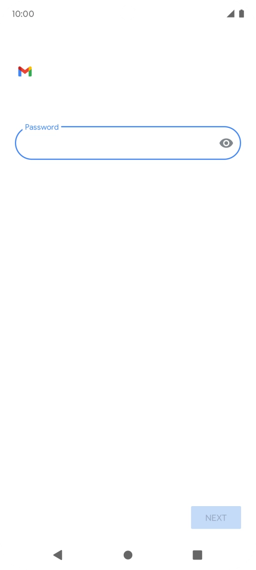 Press the field below 