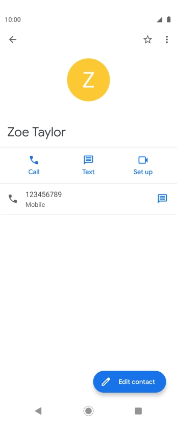 Press the required number.