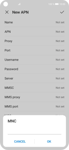 Key in 33 and press OK.