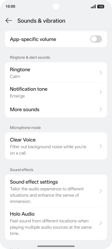 Press Ringtone.