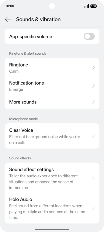 Press Ringtone.