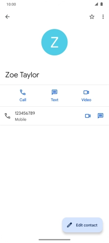 Slide your finger upwards starting from the bottom of the screen to return to the home screen.
