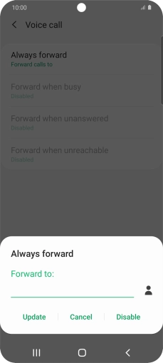 Press Disable.
