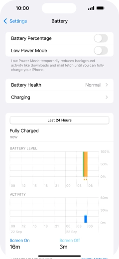 Press Charging.