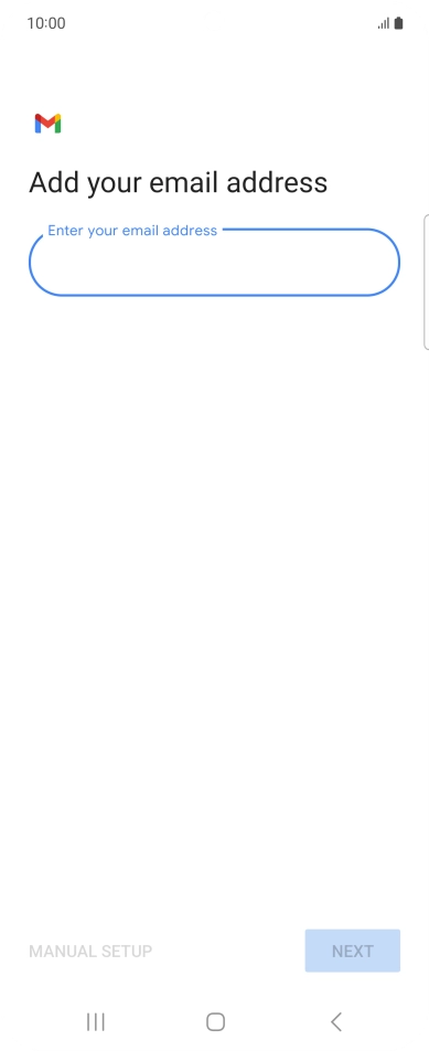 Press the field below 