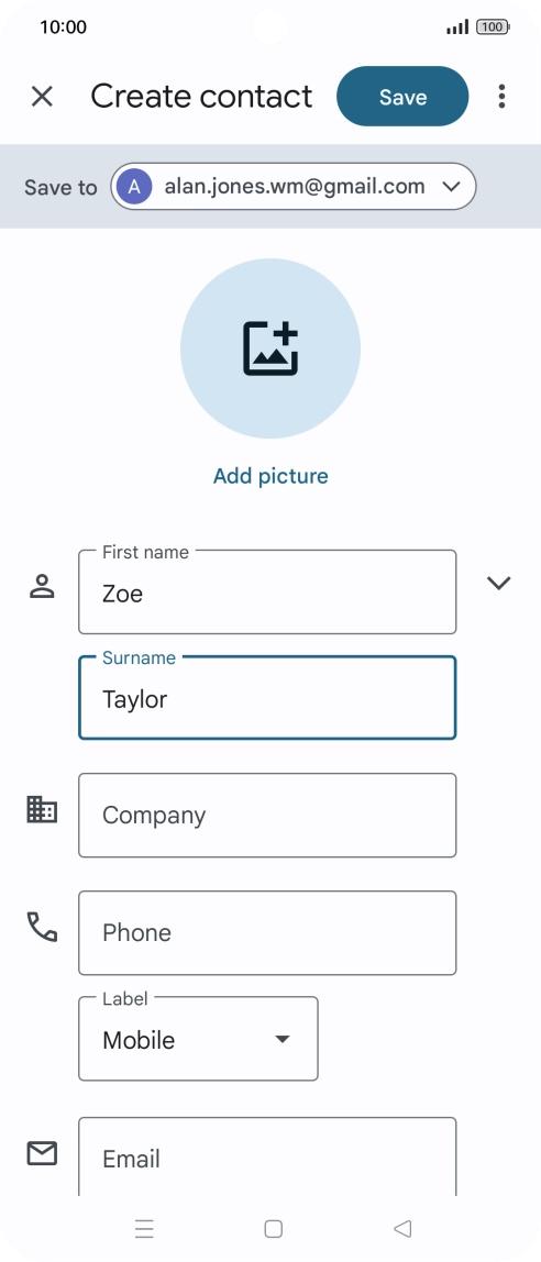 Press Phone and key in the required phone number.