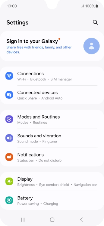 Press Connections.