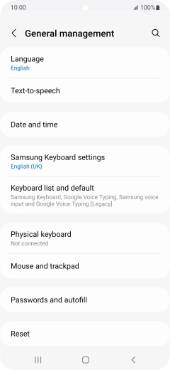 Press Date and time.