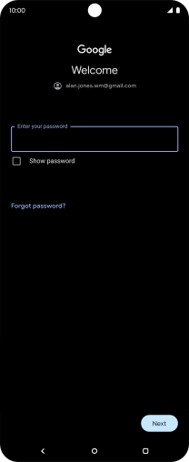 Press the field below 