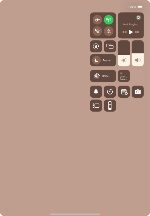 Press the sound mode icon to turn silent mode on or off.