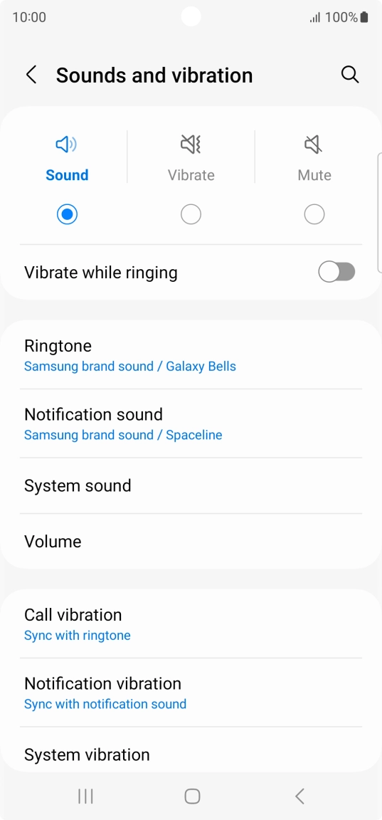 Press Ringtone.