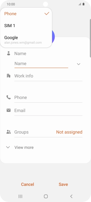 Press Phone.