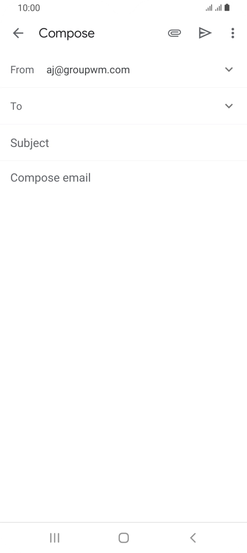 Press the field next to 