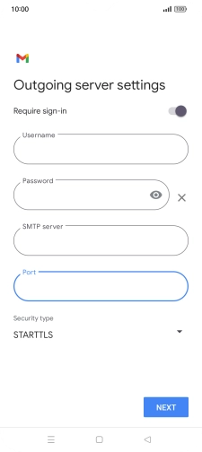 Press the drop down list below 