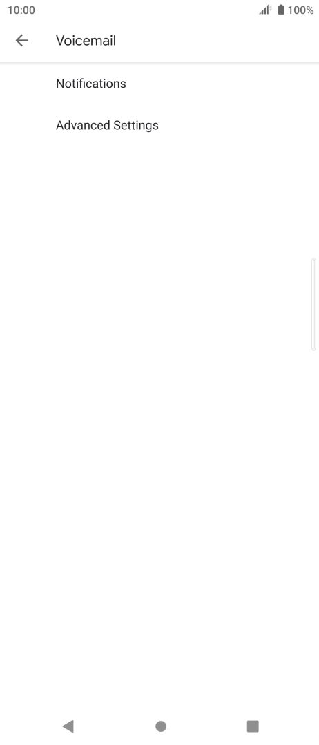 Press Advanced Settings.