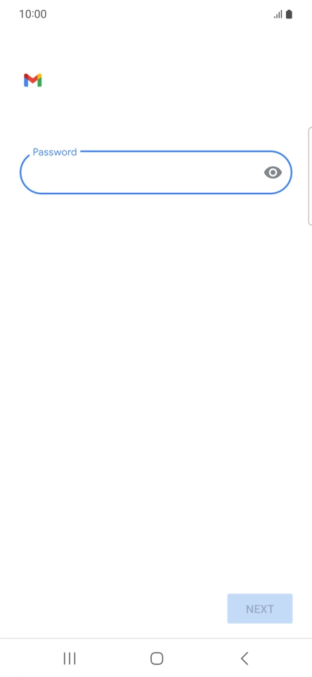 Press the field below 