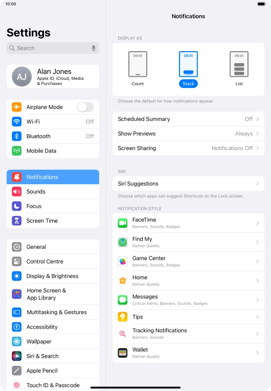 Press Scheduled Summary.