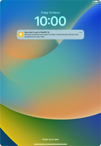 Press the required notification and follow the instructions on the screen to use the selected function.
