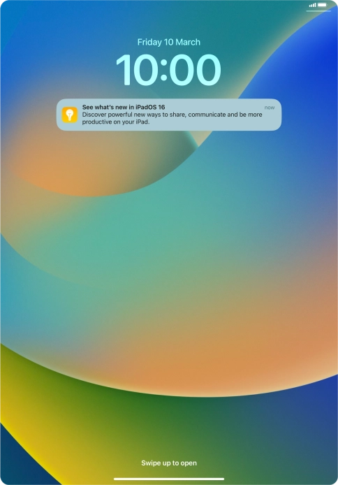 Press the required notification and follow the instructions on the screen to use the selected function.