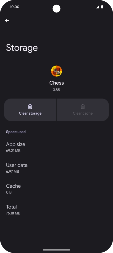 Slide your finger upwards starting from the bottom of the screen to return to the home screen.