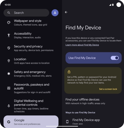 Slide your finger upwards starting from the bottom of the screen to return to the home screen.