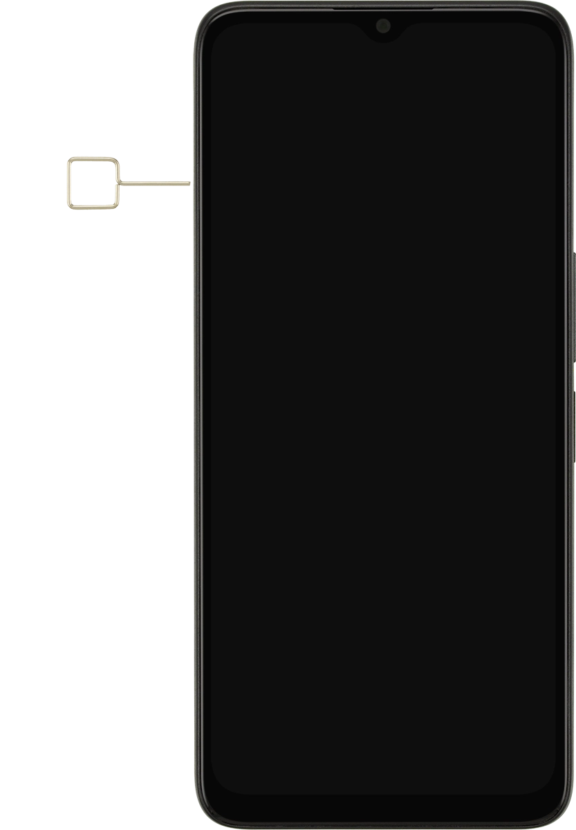 Find the opener for the card holder.