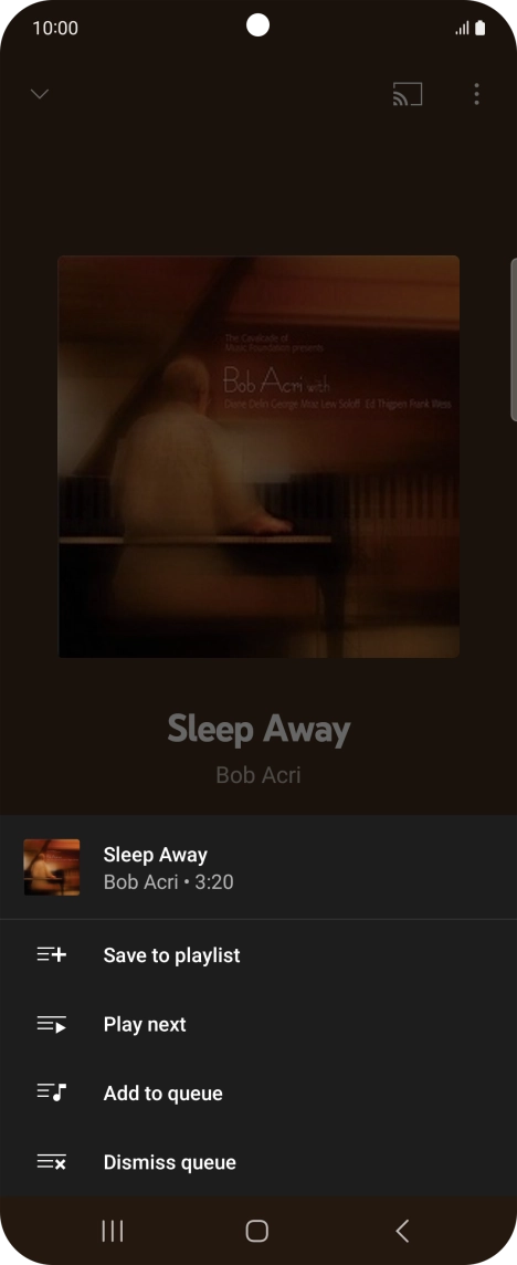 Press Save to playlist.