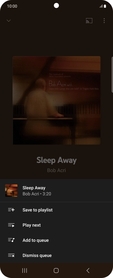 Press Save to playlist.