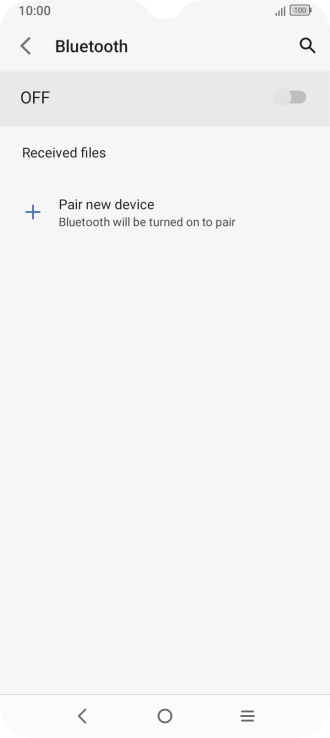 Press the indicator below 