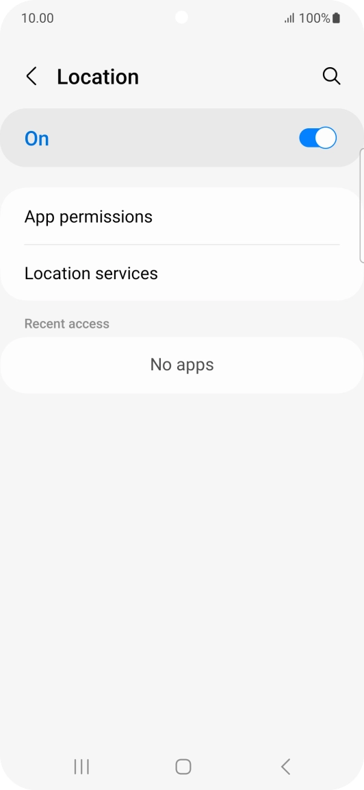 Press App permissions.