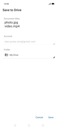 Press the field below 