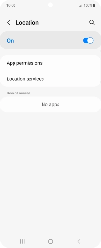Press App permissions.