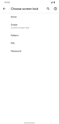 Press Pattern.