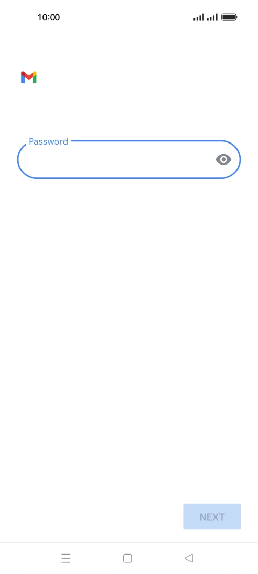 Press the field below 