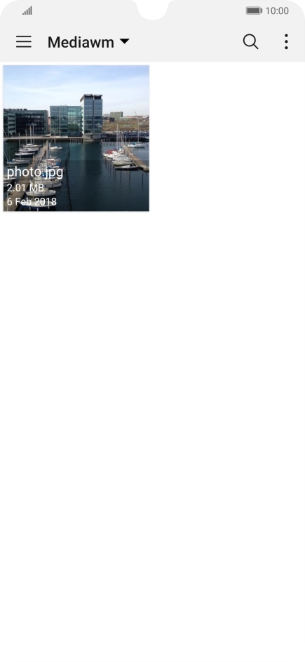 Press the required picture.