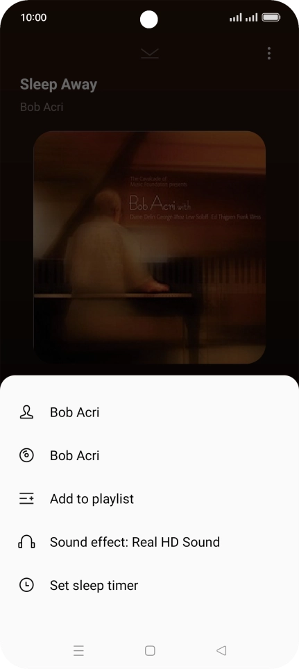 Press Add to playlist.