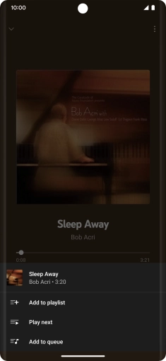 Press Add to playlist.