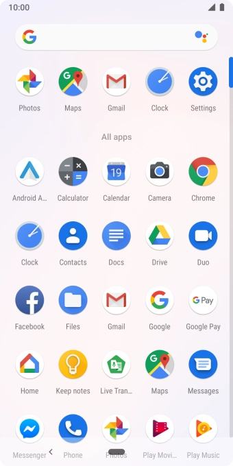 Press Gmail.