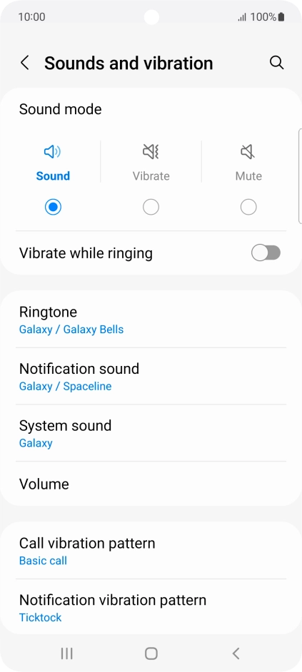 Press Ringtone.